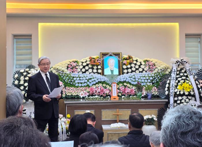 결핵 환우의 어머니 故 여성숙 원장 천국환송예배