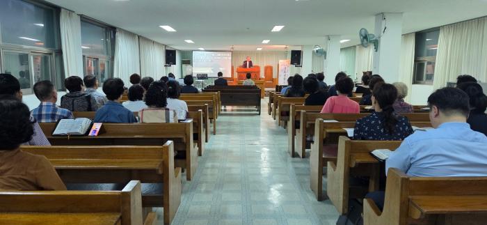 대한예수교장로회(합동한신)호남노회 금요연합기도회 개최 “하나님과 동행하는 삶 강조”